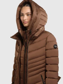 Jacke KINA COPPER BROWN