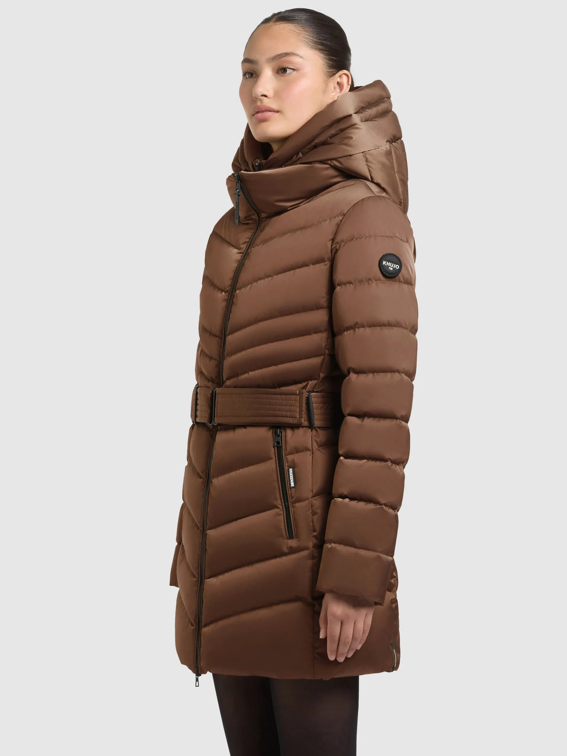 Jacke KINA COPPER BROWN