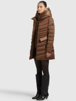Jacke KINA COPPER BROWN