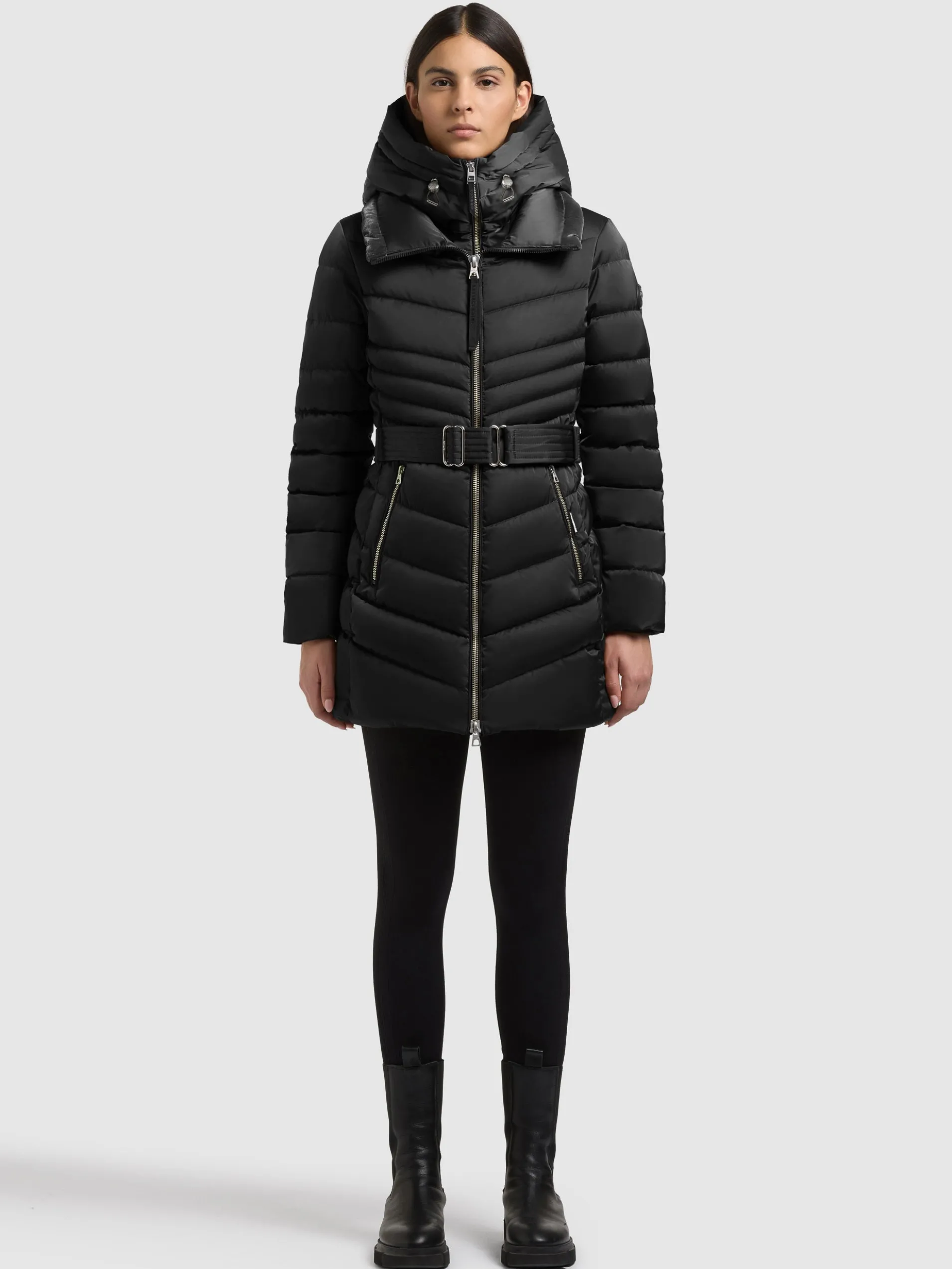 Jacke KINA2 - 2IN1 (Einsatz herausnehmbar) BLACK