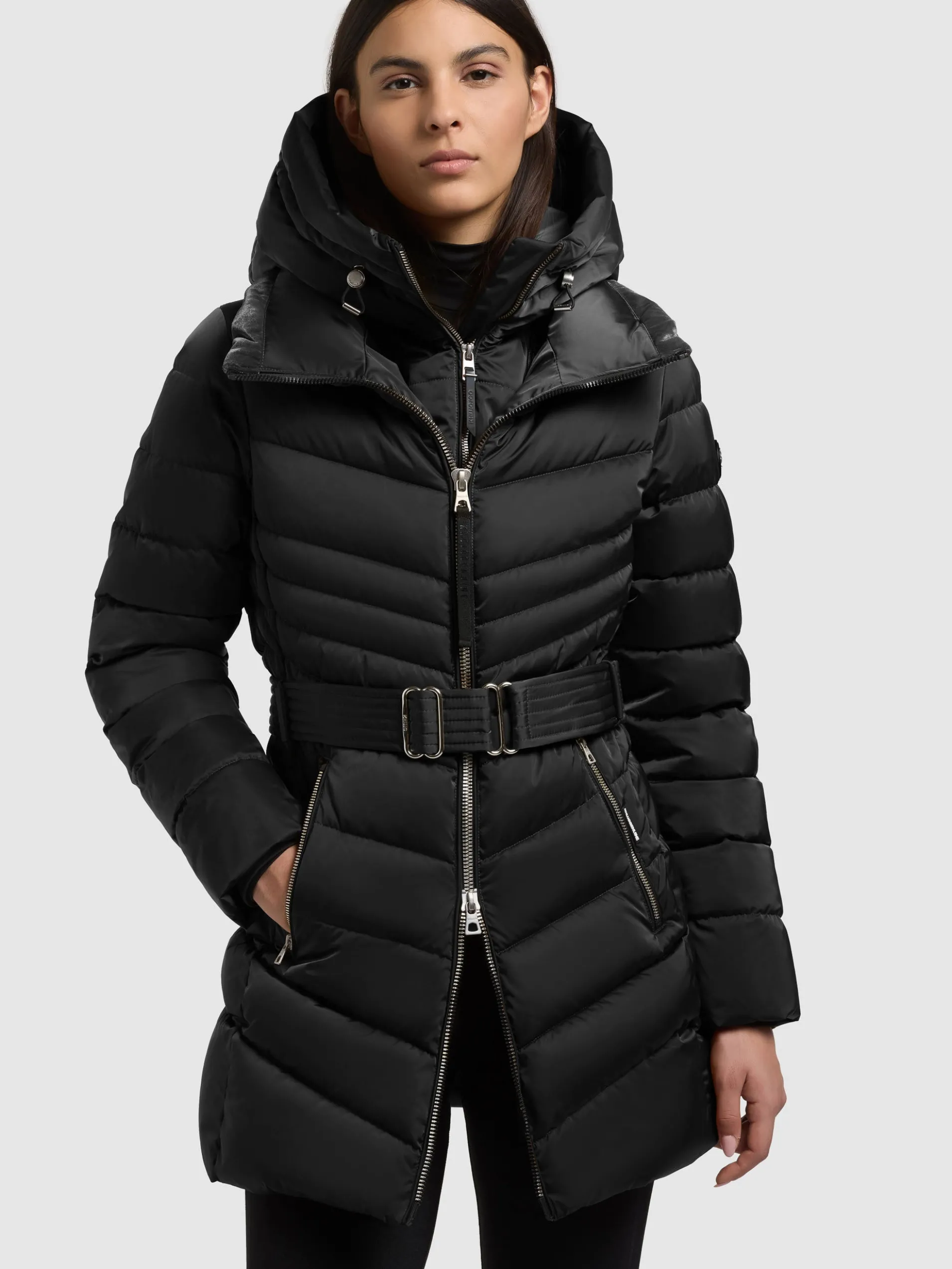 Jacke KINA2 - 2IN1 (Einsatz herausnehmbar) BLACK