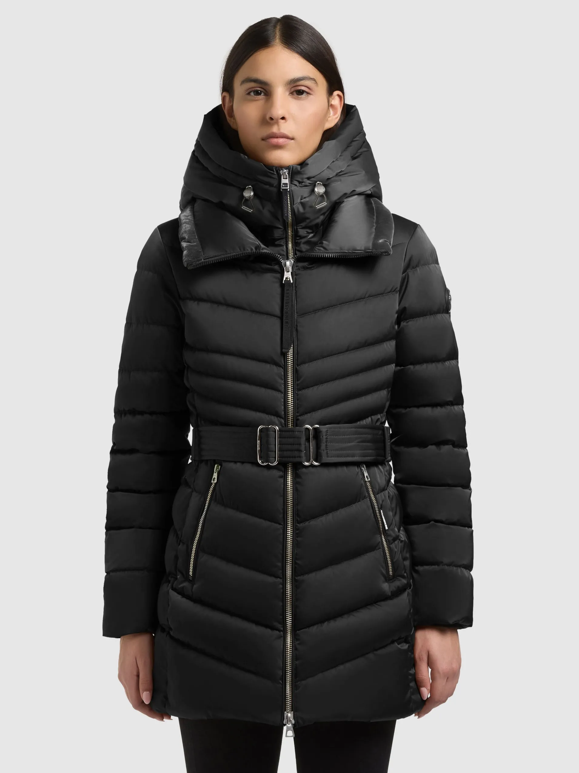 Jacke KINA2 - 2IN1 (Einsatz herausnehmbar) BLACK