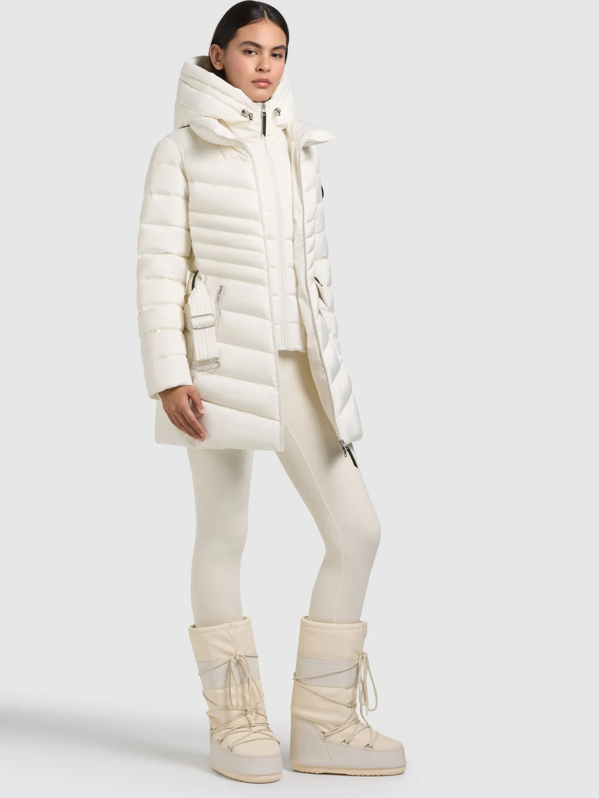 Jacke KINA LUNA WHITE
