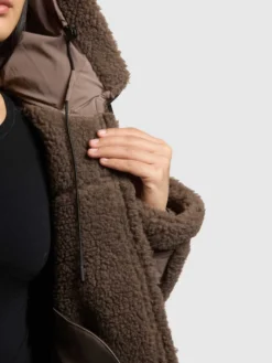 Jacke LEXYA TAUPE BROWN