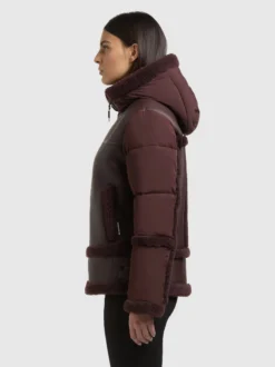 Jacke LEXYA WINESTONE RED