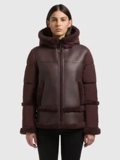 Jacke LEXYA WINESTONE RED