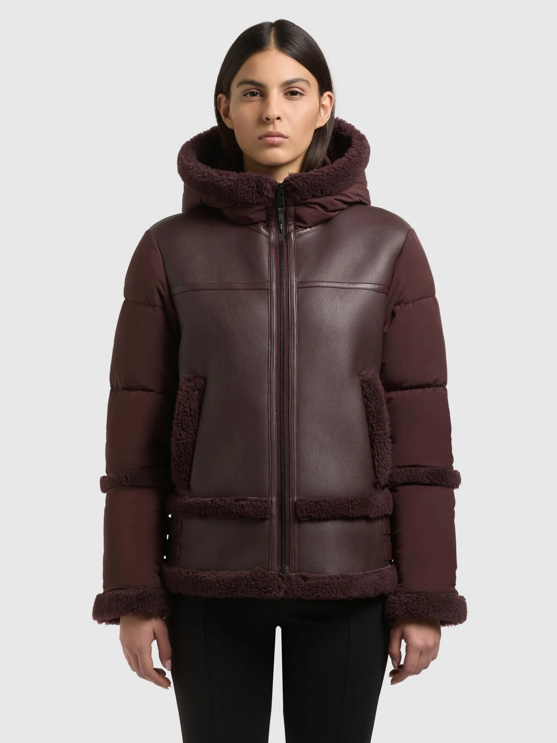Jacke LEXYA WINESTONE RED