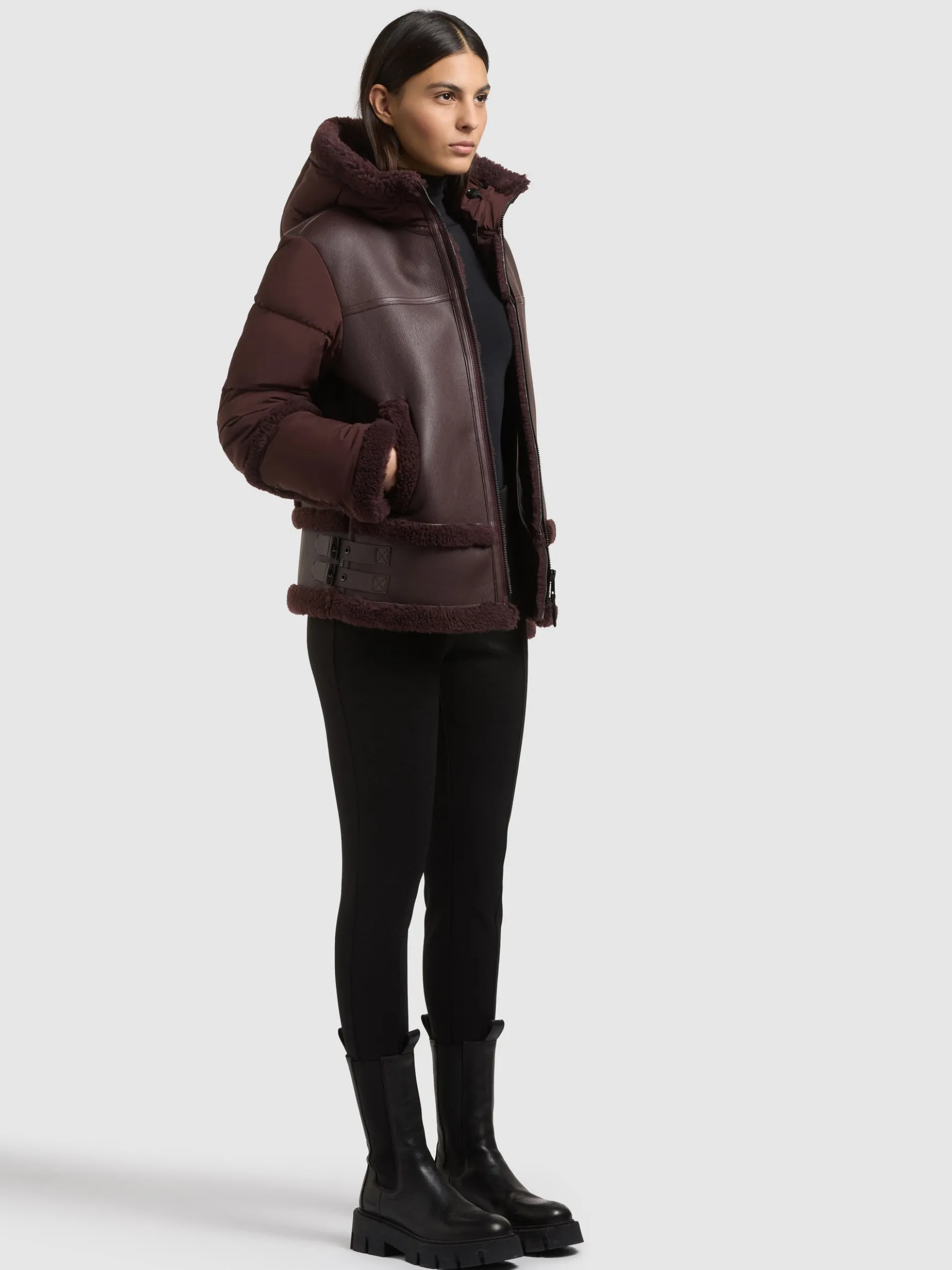 Jacke LEXYA WINESTONE RED