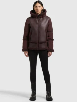 Jacke LEXYA WINESTONE RED