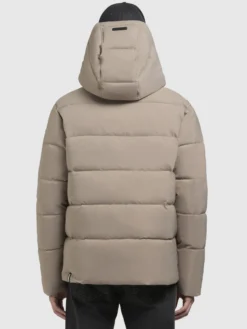 Jacke LOGA2 Graubeige