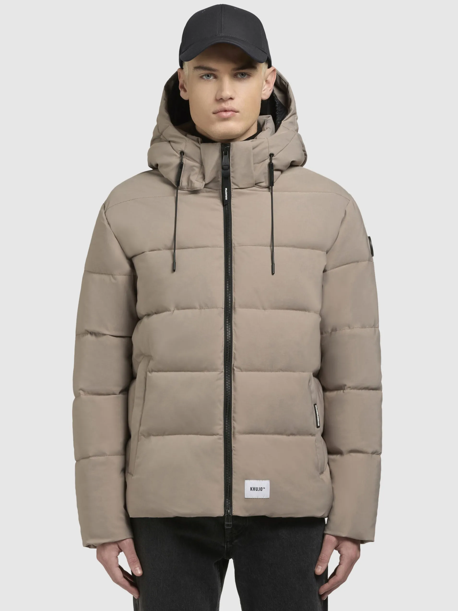 Jacke LOGA2 Graubeige