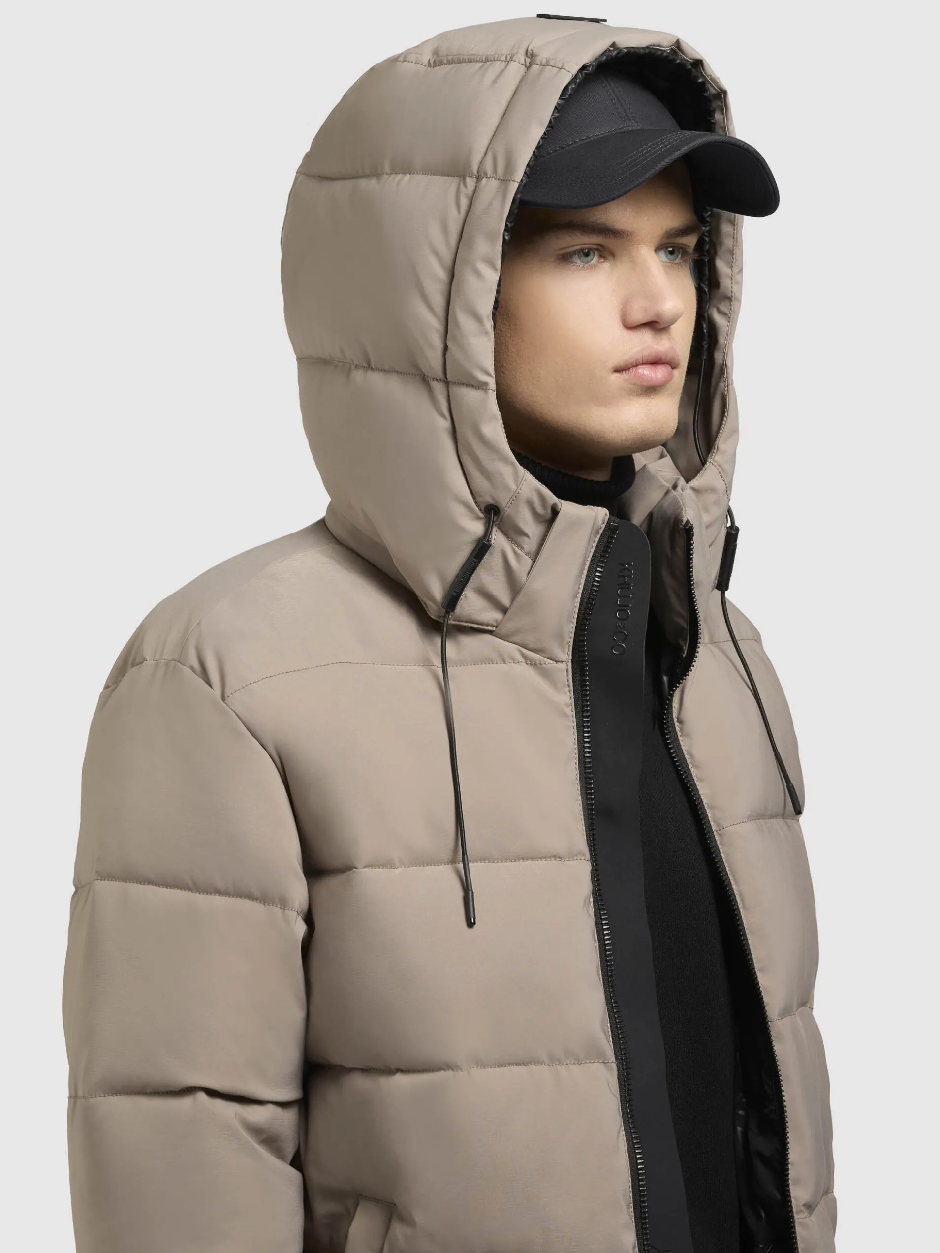 Jacke LOGA2 Graubeige