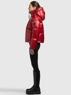 Jacke LUNA NEBULA RED