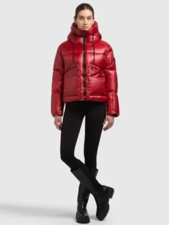 Jacke LUNA NEBULA RED