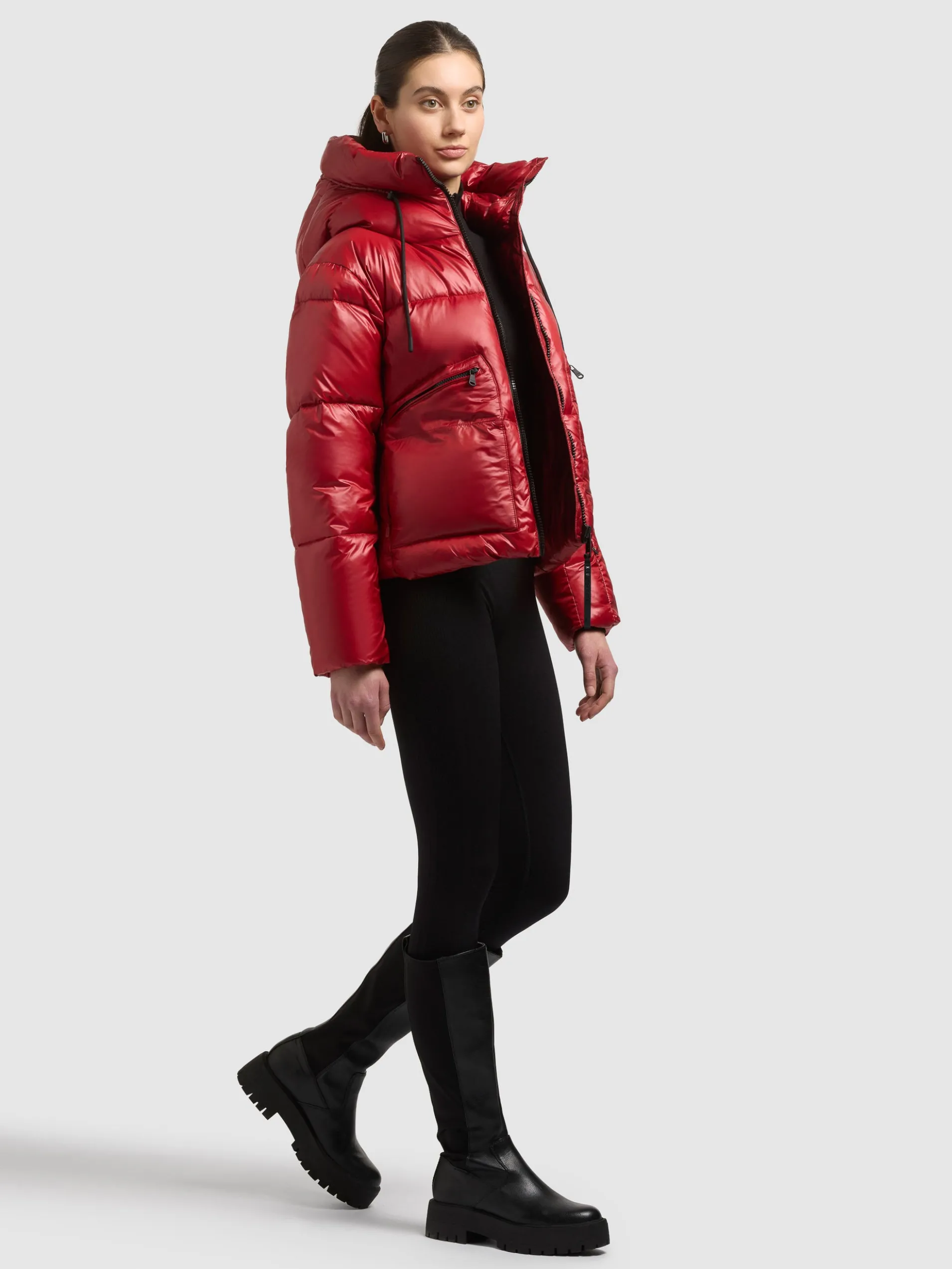 Jacke LUNA NEBULA RED