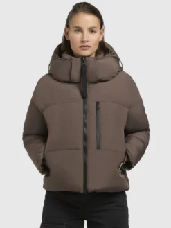 Jacke LUXA Taupe dunkel