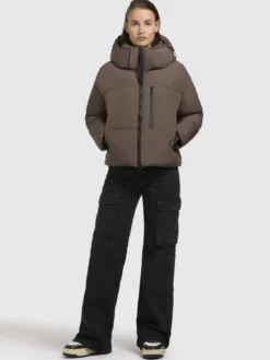 Jacke LUXA Taupe dunkel