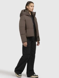 Jacke LUXA Taupe dunkel