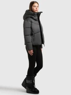 Jacke MILLY DARK MELANGE GREY
