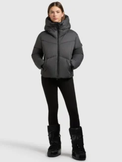 Jacke MILLY DARK MELANGE GREY