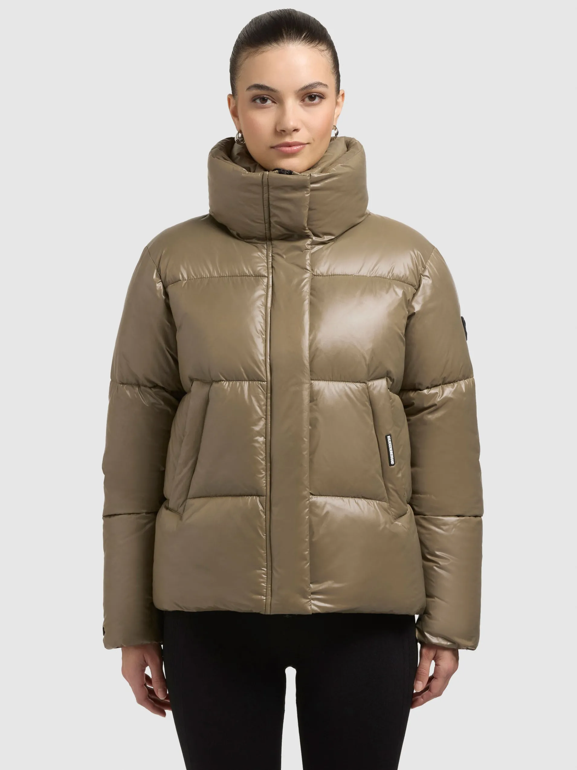 Jacke NALA CANE BROWN