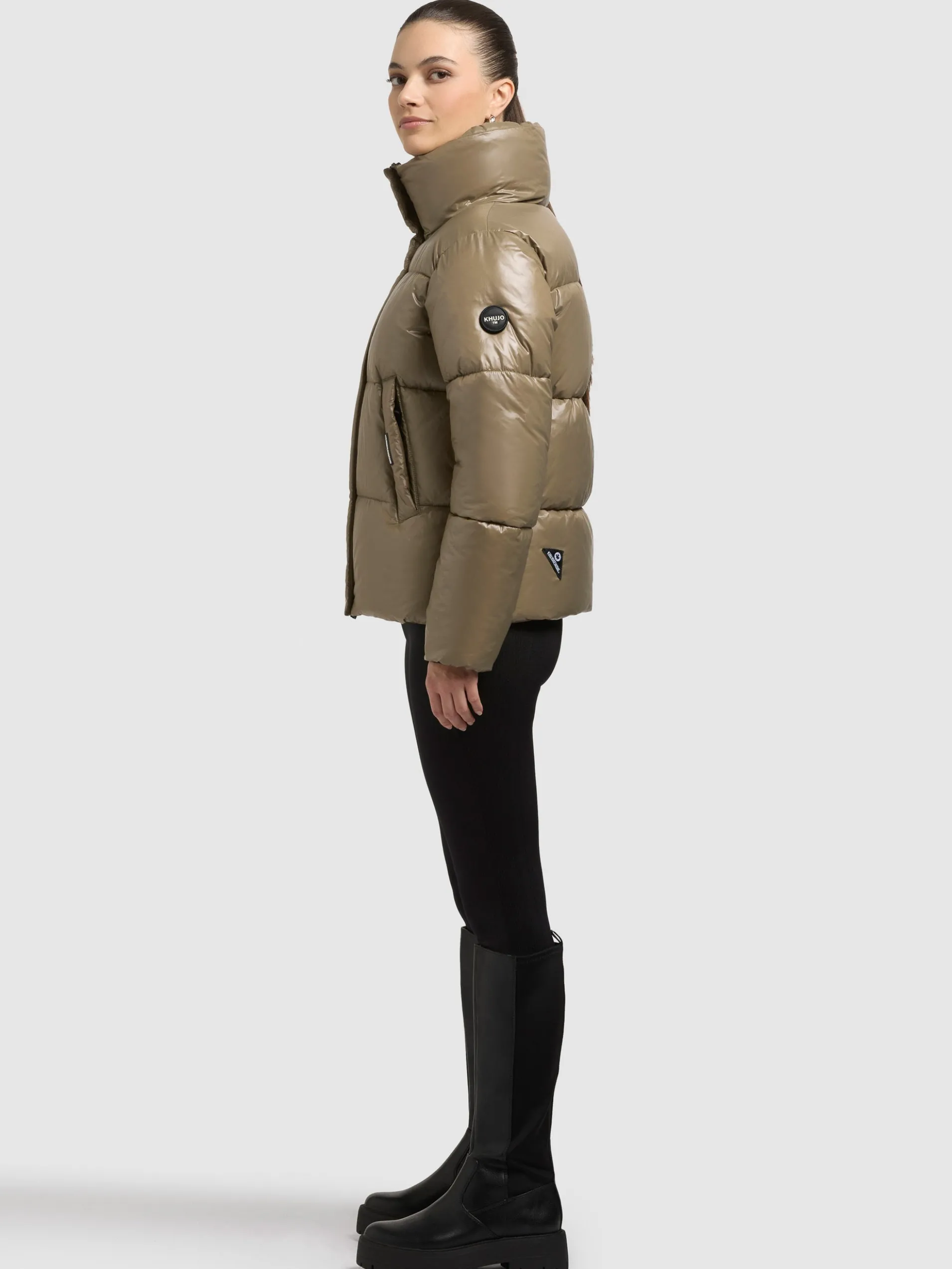 Jacke NALA CANE BROWN