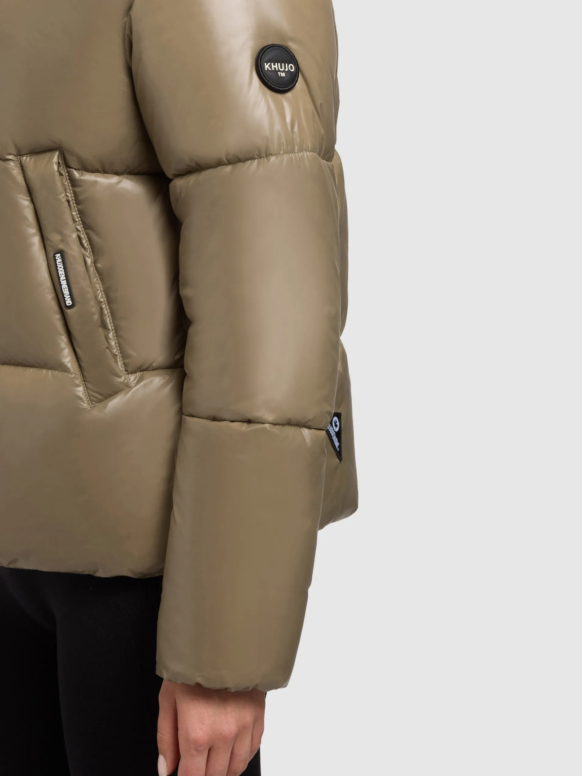 Jacke NALA CANE BROWN