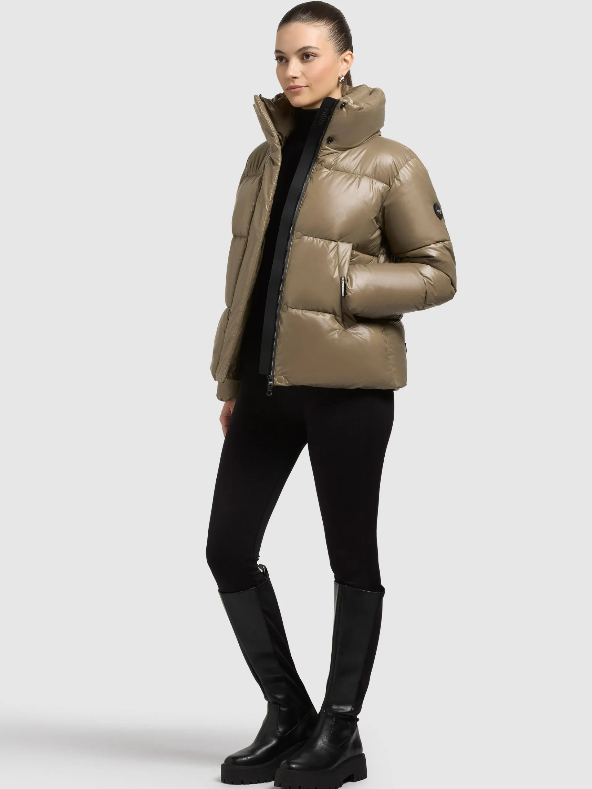 Jacke NALA CANE BROWN