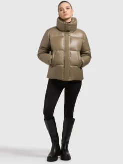 Jacke NALA CANE BROWN