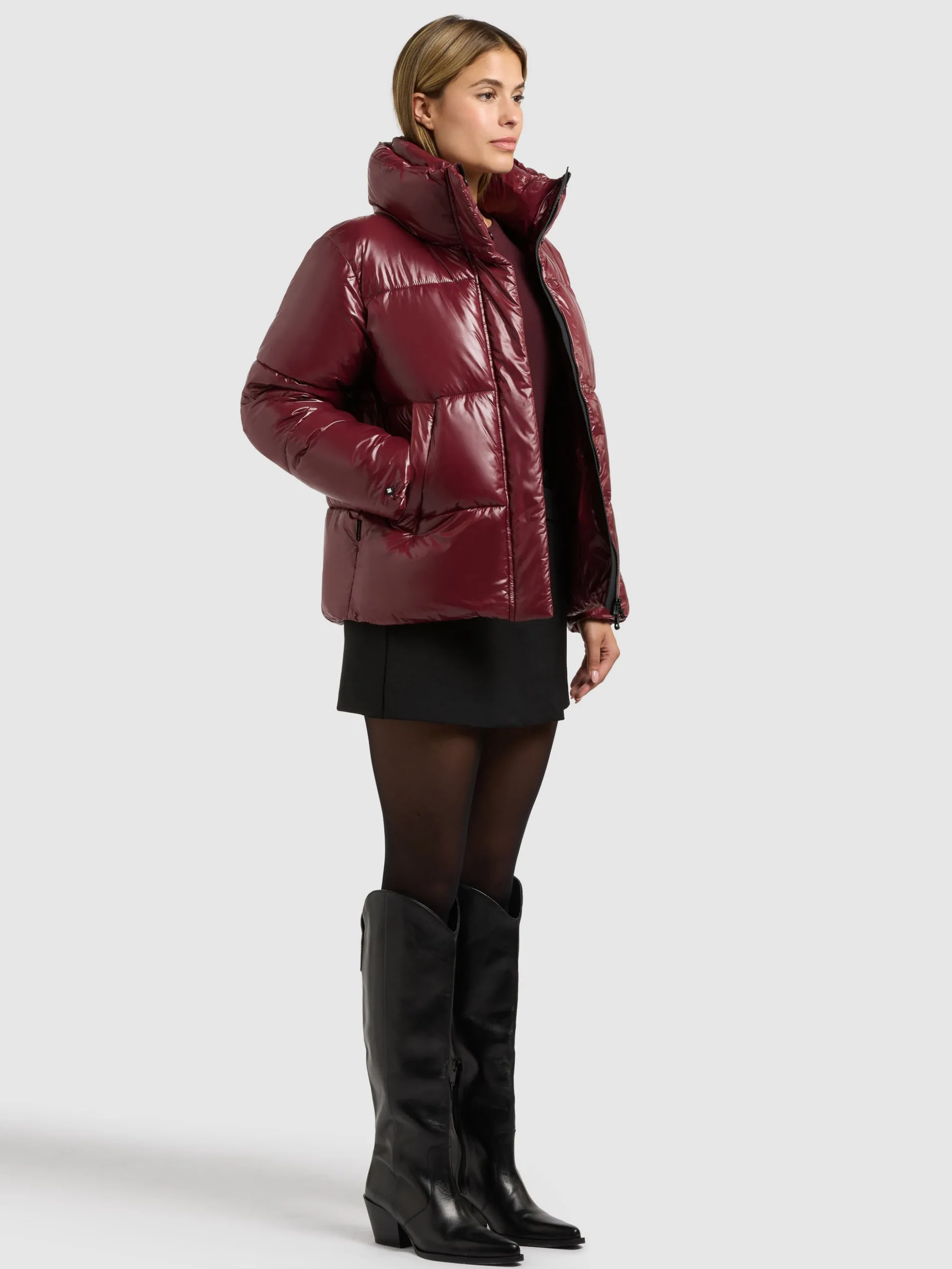 Jacke NALA MAHAGONI RED