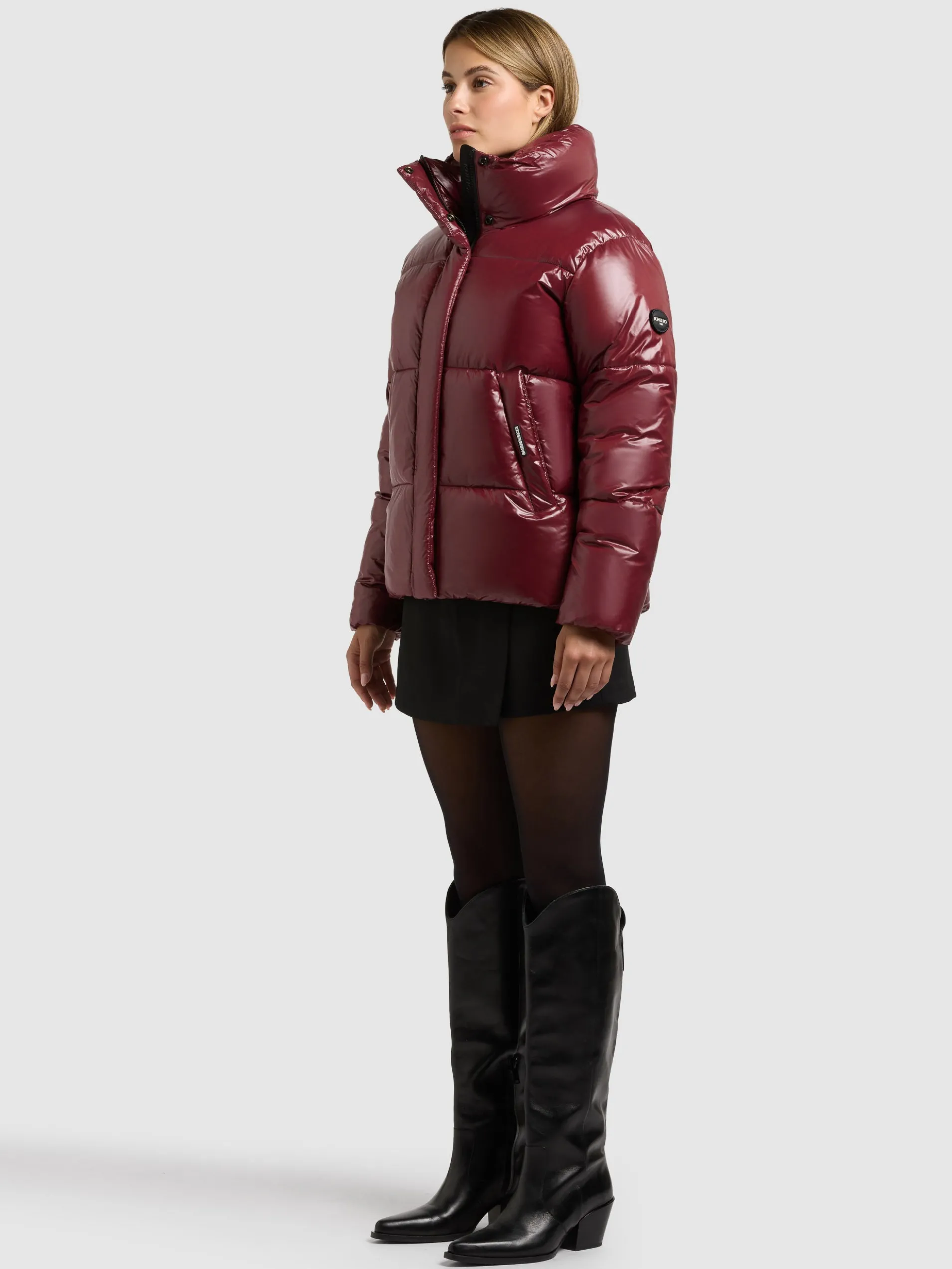 Jacke NALA MAHAGONI RED