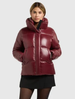 Jacke NALA MAHAGONI RED