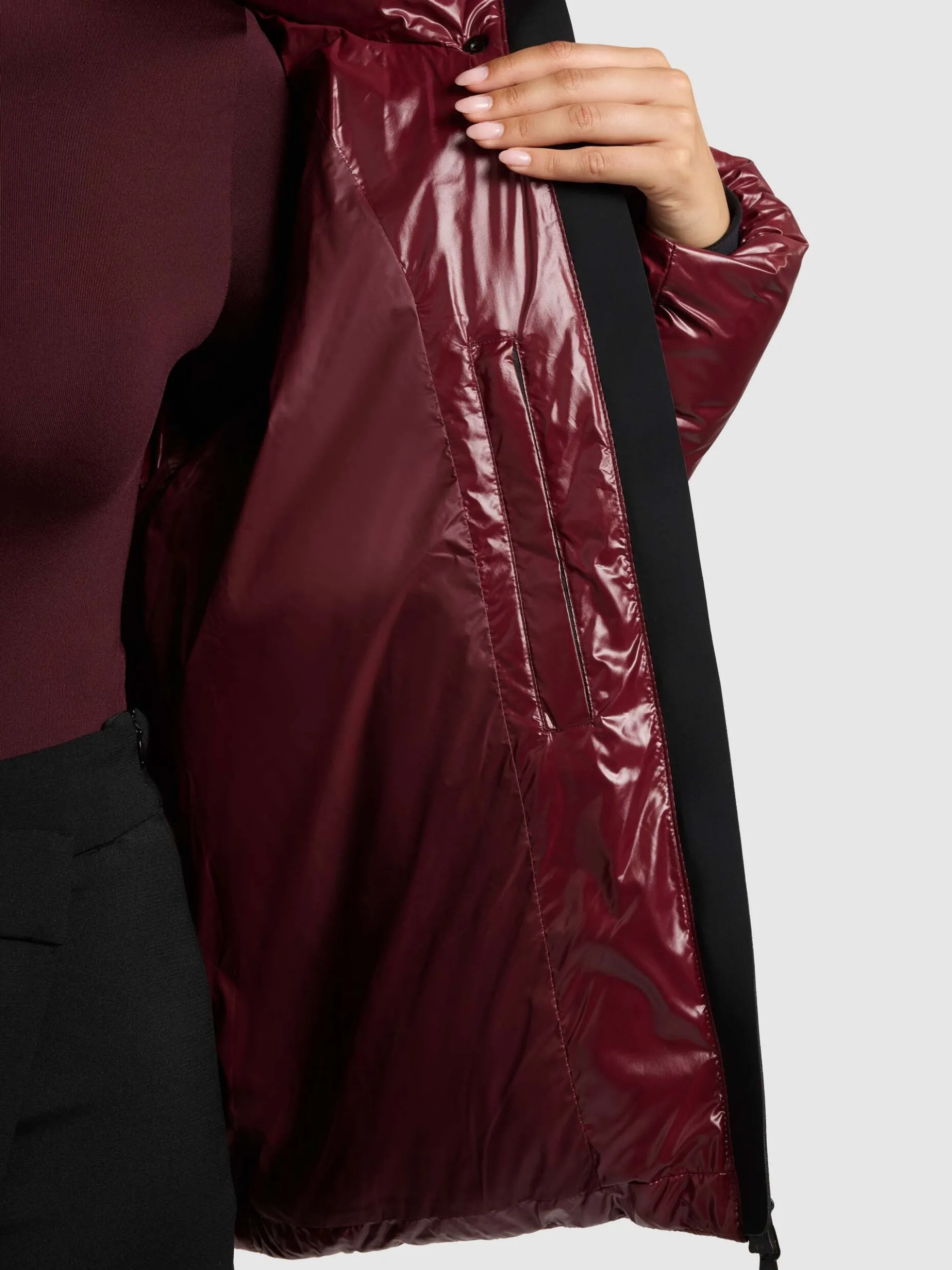 Jacke NALA MAHAGONI RED
