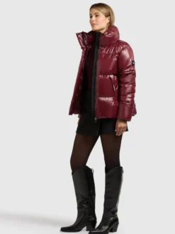 Jacke NALA MAHAGONI RED