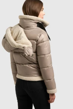 Jacke NESSIE3 TAUPE GREY