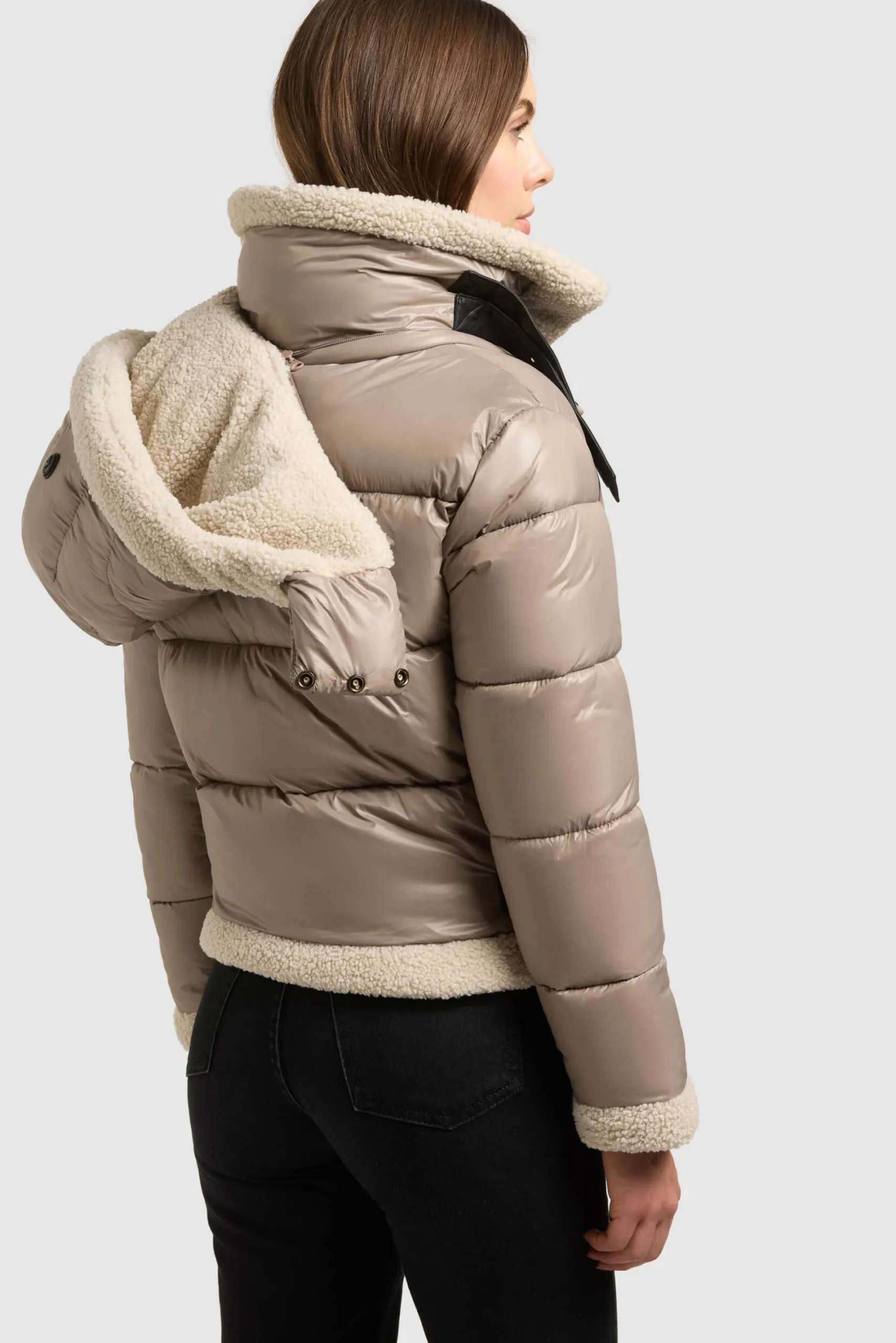 Jacke NESSIE3 TAUPE GREY