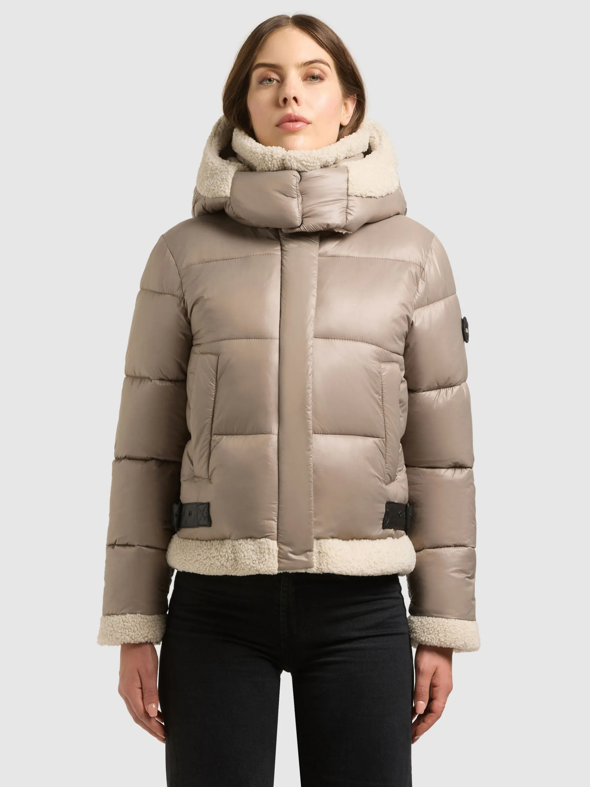 Jacke NESSIE3 TAUPE GREY