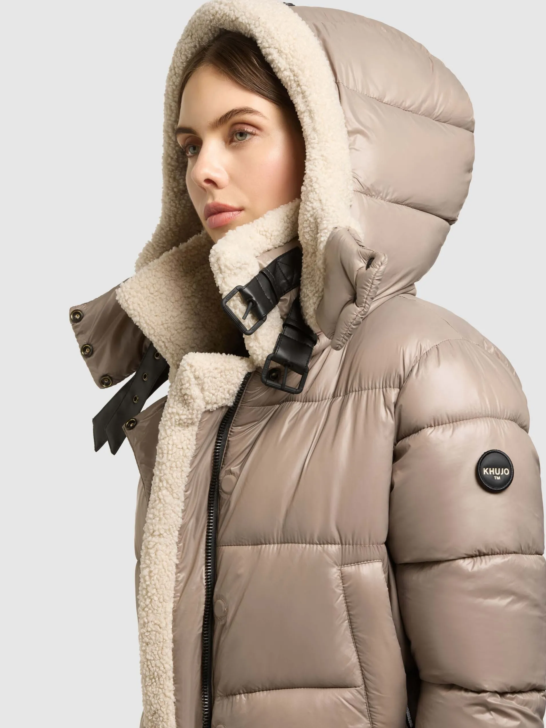 Jacke NESSIE3 TAUPE GREY