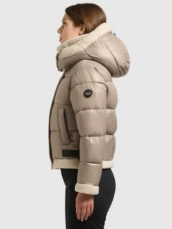 Jacke NESSIE3 TAUPE GREY