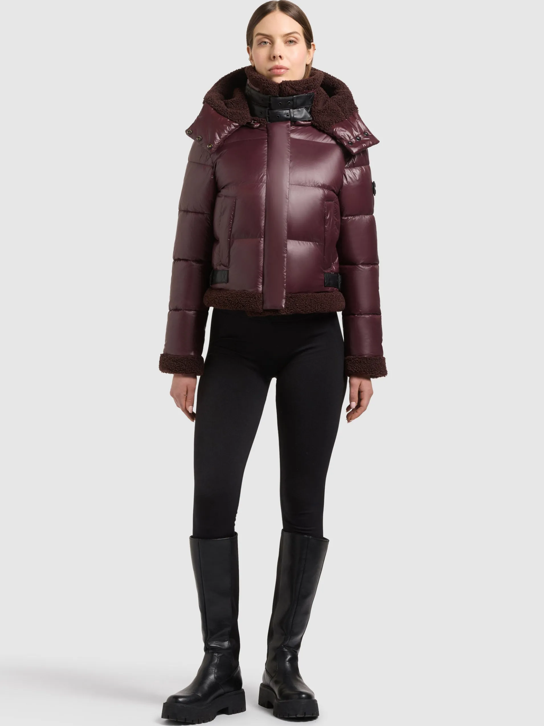 Jacke NESSIE3 WINESTONE RED