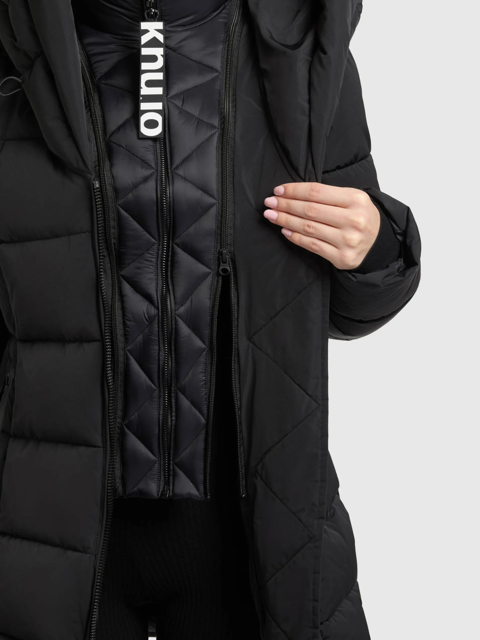 Jacke NORAH - 2IN1 (Einsatz herausnehmbar) BLACK
