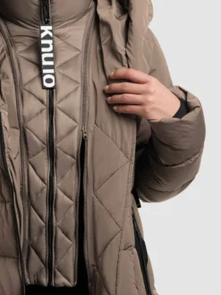 Jacke NORAH - 2IN1 (Einsatz herausnehmbar) TAUPE BROWN