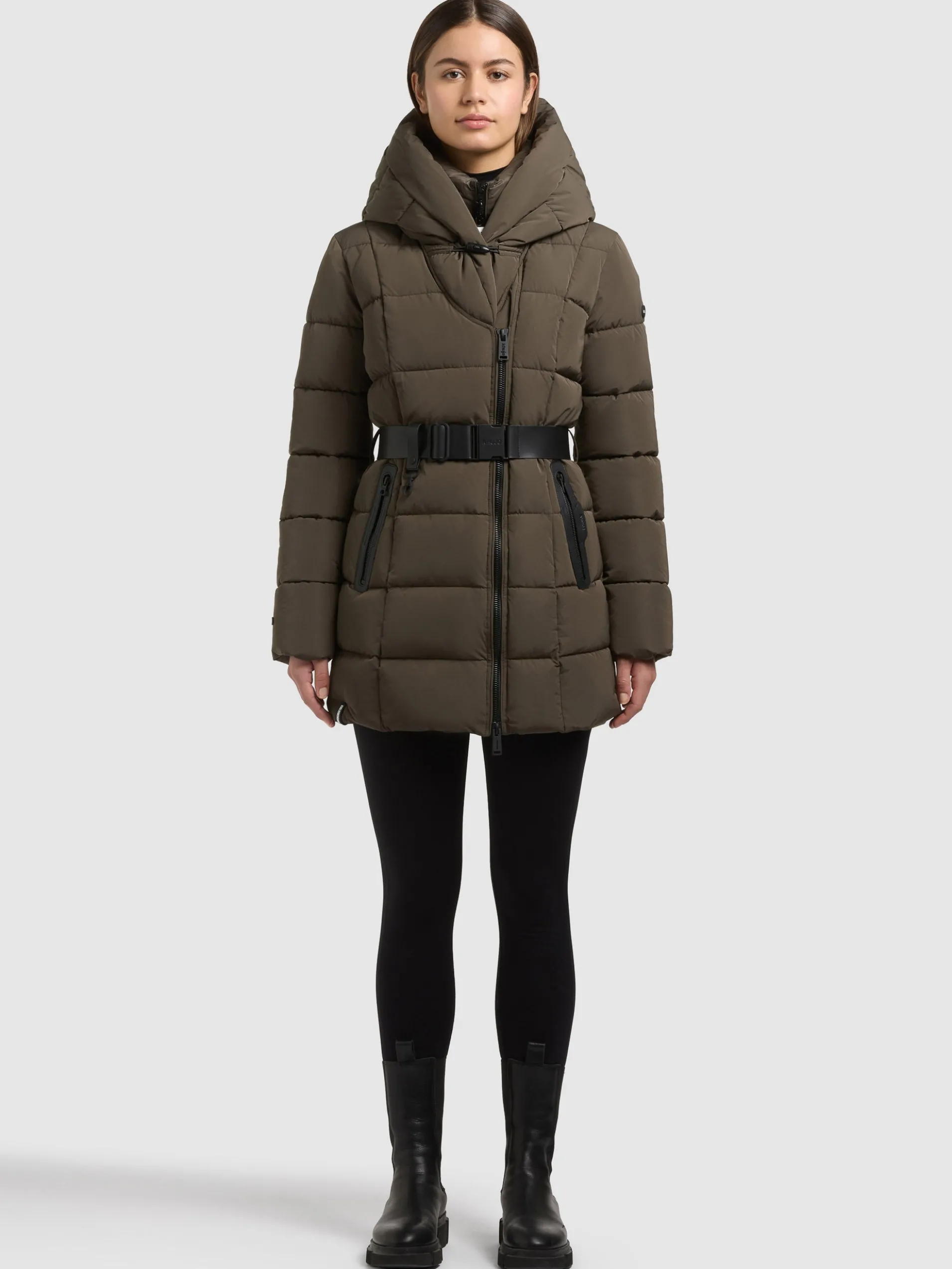 Jacke NORAH - 2IN1 (Einsatz herausnehmbar) WINTER GREEN