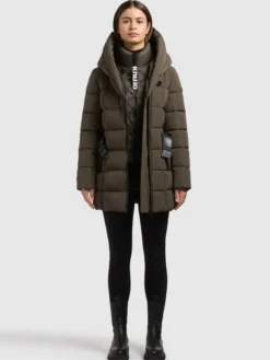 Jacke NORAH - 2IN1 (Einsatz herausnehmbar) WINTER GREEN