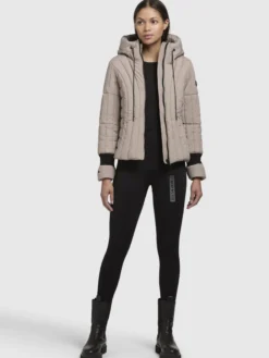 Jacke OMNI Graubeige