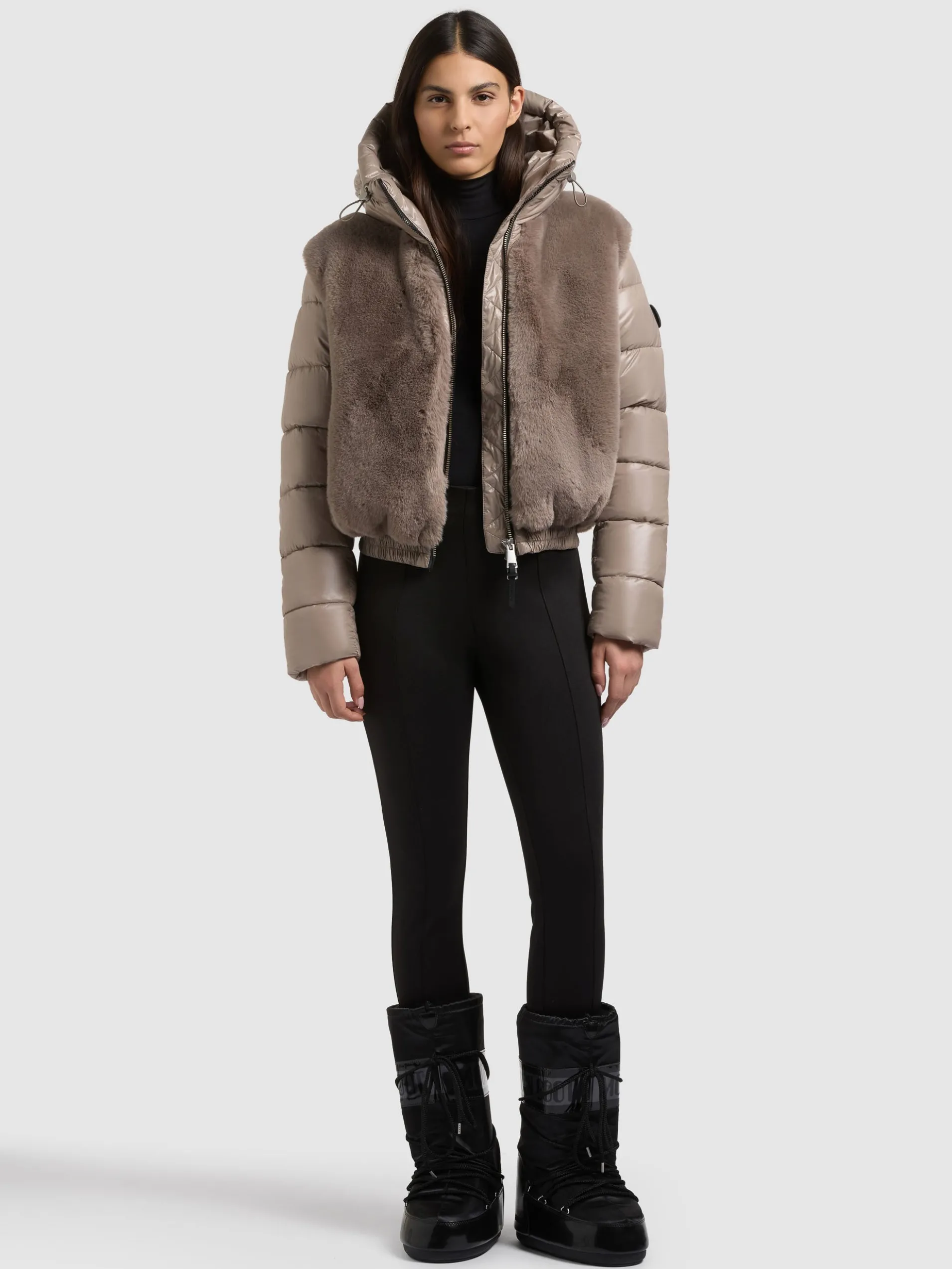 Jacke ONIKA GRAINY BEIGE
