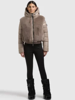Jacke ONIKA GRAINY BEIGE