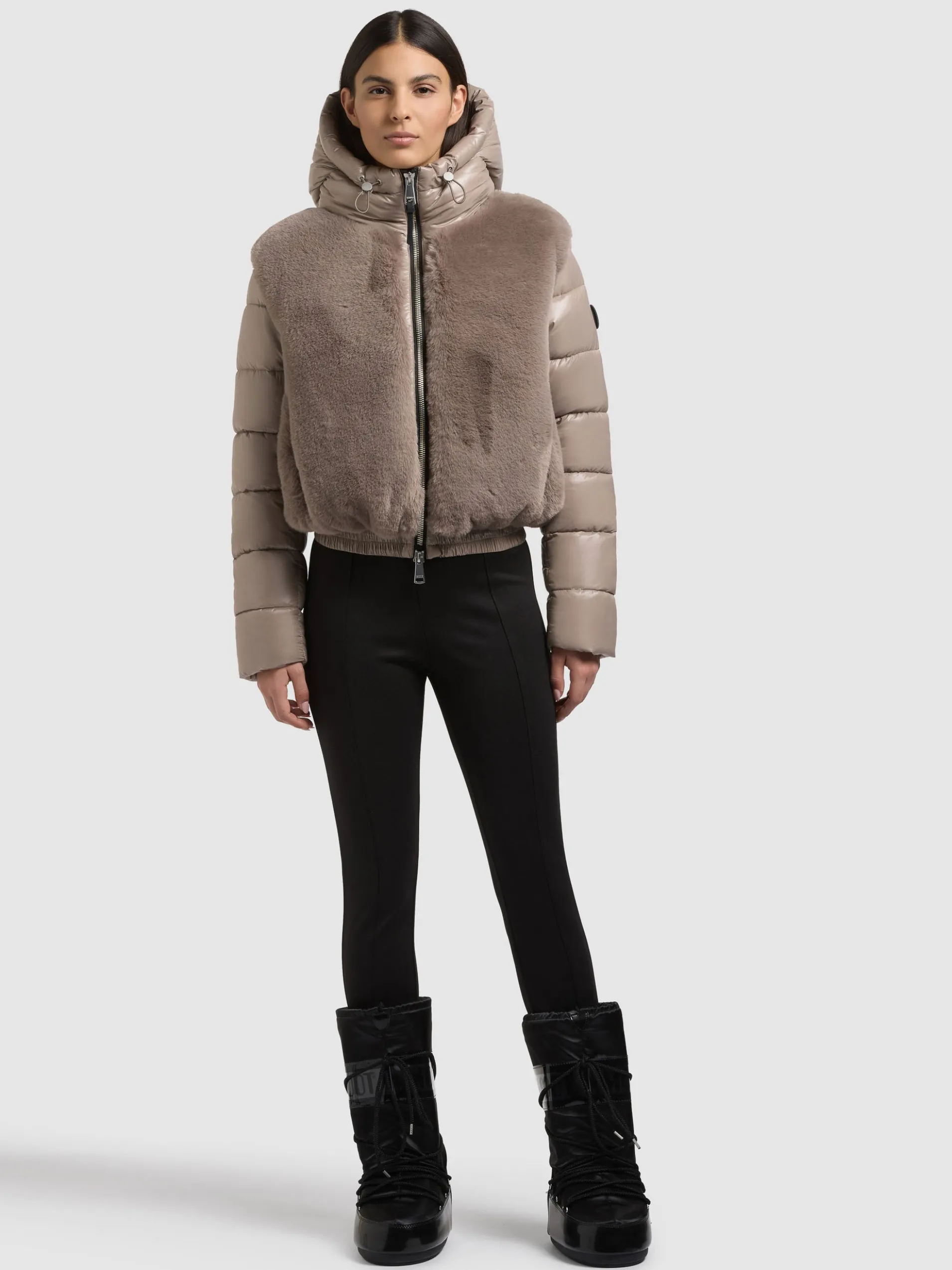 Jacke ONIKA GRAINY BEIGE