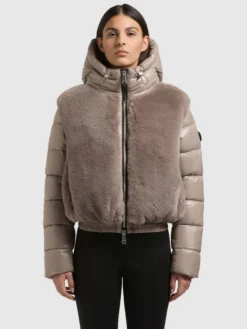 Jacke ONIKA GRAINY BEIGE