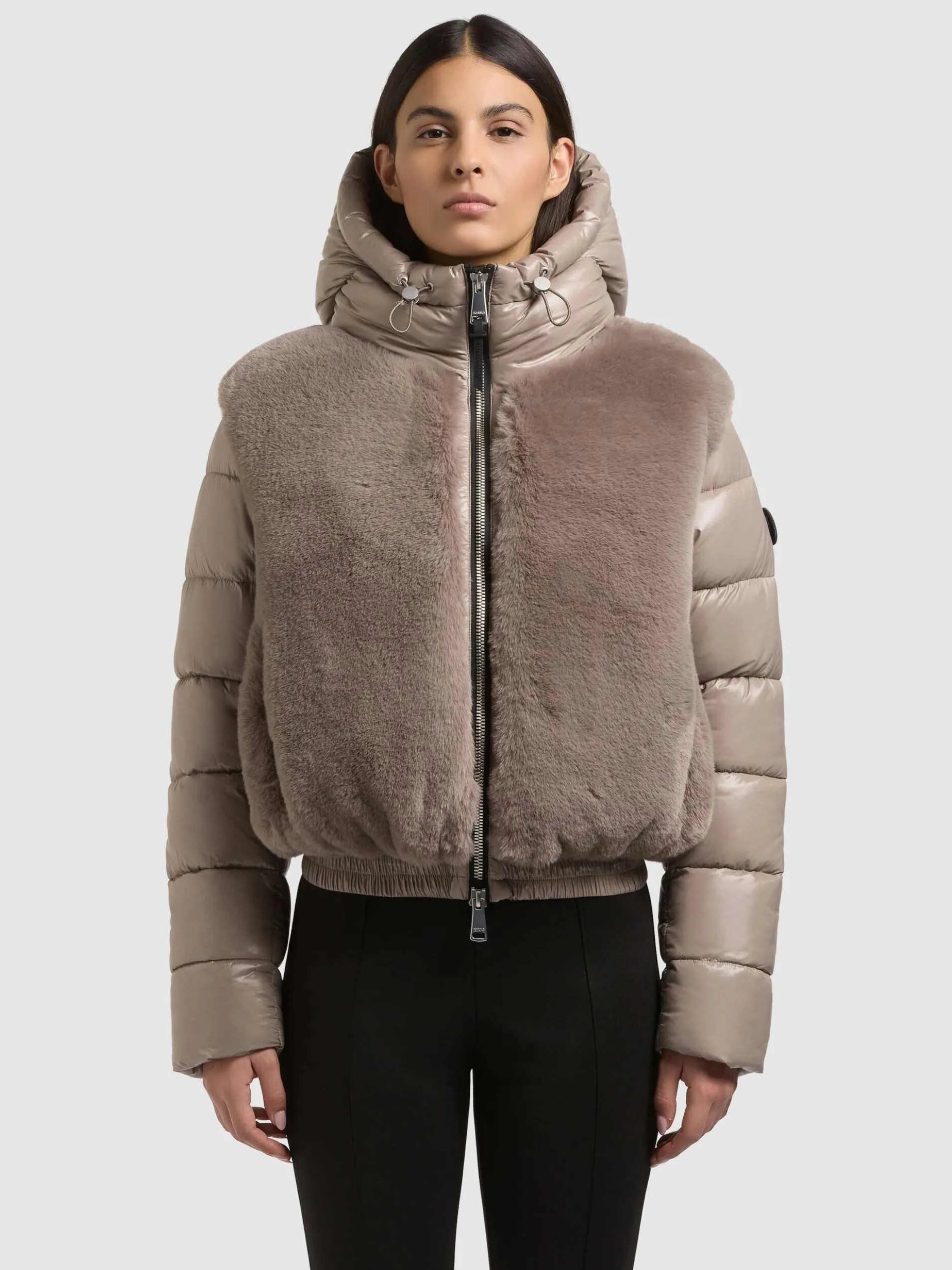 Jacke ONIKA GRAINY BEIGE